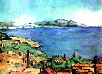 Paul Cezanne : The Bay of Marseilles, view from L'Estaque